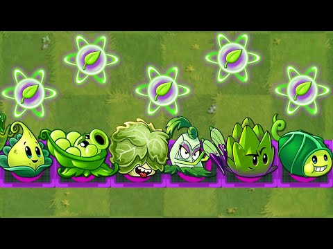 6 Plant Food Max Level Power-Up vs Ancient Egypt Final Boss - Plants vs Zombies 2 (PVZ2)