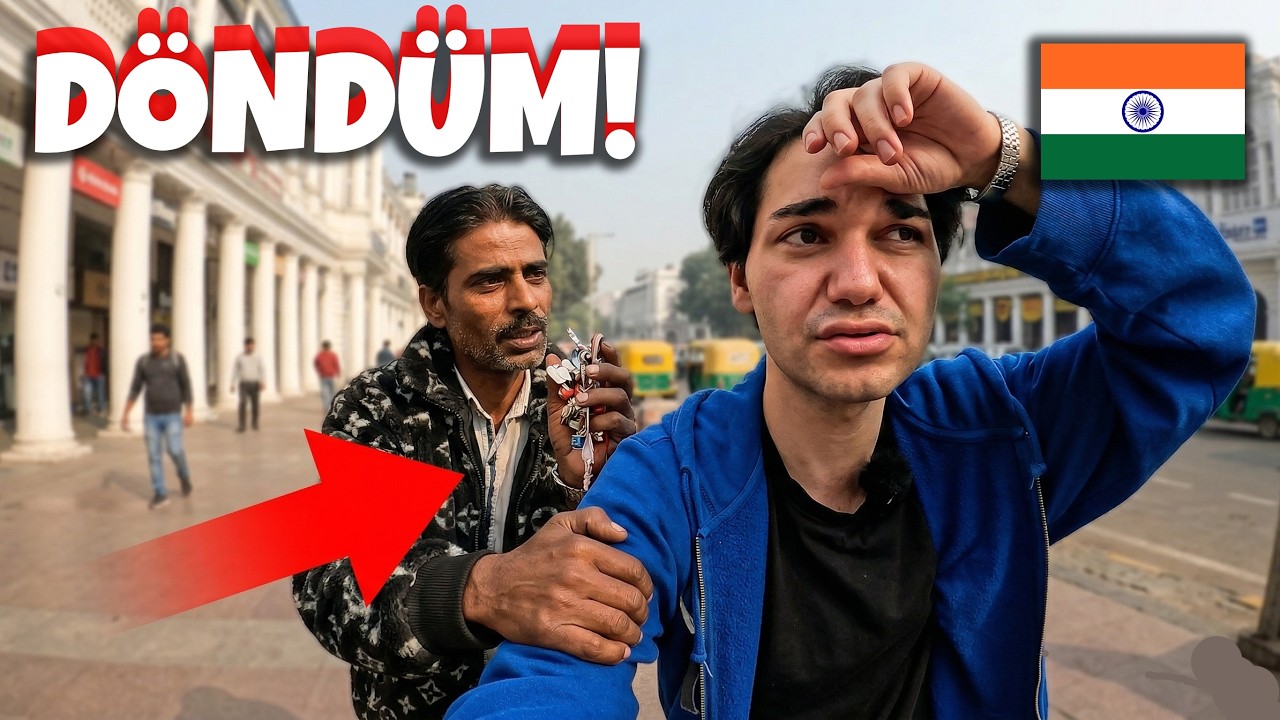 HİNDİSTAN'DA BUNLARA DİKKAT! | Yeni Delhi'nin Lüks Yüzü ve Israrcı Satıcılar!