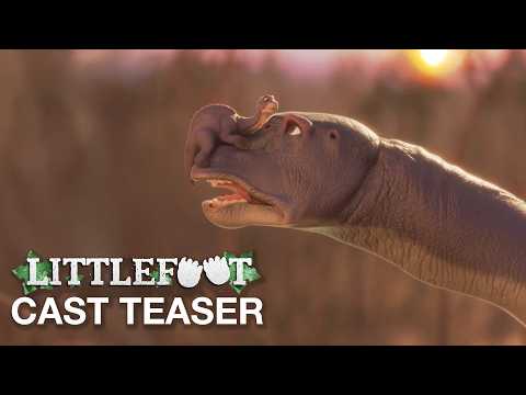 LITTLEFOOT CAST TEASER TRAILER (Land Before Time Remake test reaction)