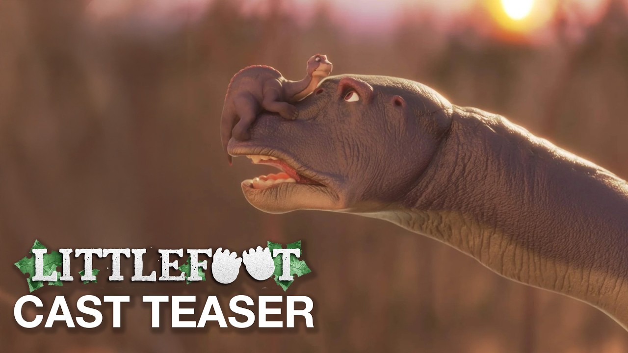 LITTLEFOOT CAST TEASER TRAILER (Land Before Time Remake test reaction)