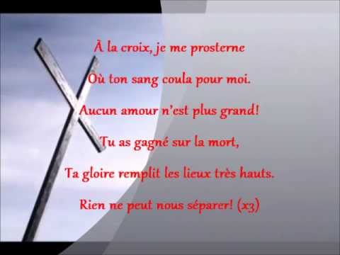 À la croix (Stéphane Quéry) - At the cross Hillsong in French