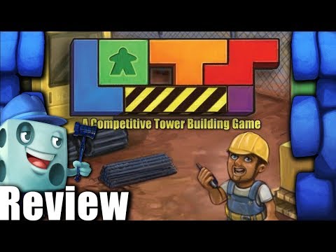 LOTS: A Competitive Tower Building Game Review - with Tom Vasel