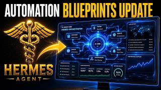 NEW Hermes Agent Automation Blueprints Update!