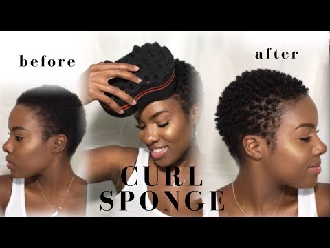 Curl Sponge Tutorial | Nia Hope