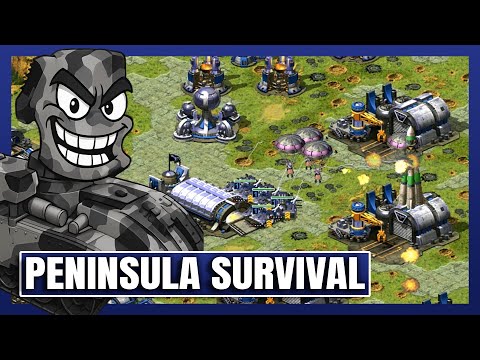 Surviving the Impossible: USA vs 7 Brutal AIs in Red Alert 2