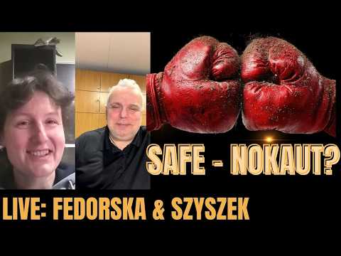 پخش ویدیو: SAFE - NOKAUT? SZYSZEK I  FEDORSKA LIVE