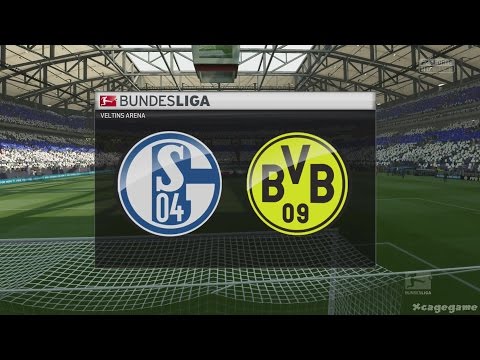 FIFA 17 - Schalke 04 VS Borussia Dortmund - Full Gameplay