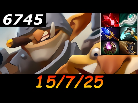 Dota 2 Techies 6745 MMR 15/7/25 (Kills/Deaths/Assists) Ranked Full Gameplay