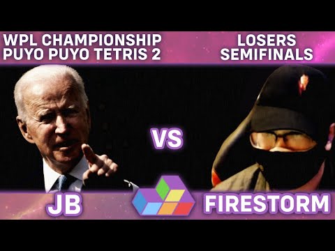 JbDoesStuff Vs. Firestorm - WPL Championship 2021 Puyo Puyo Tetris 2 - Losers Semifinals