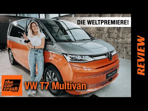 VW T7 Multivan (2021) Die Weltpremiere des NEUEN Bulli! 🚐 Review | Test | Plug-In Hybrid | Innenraum