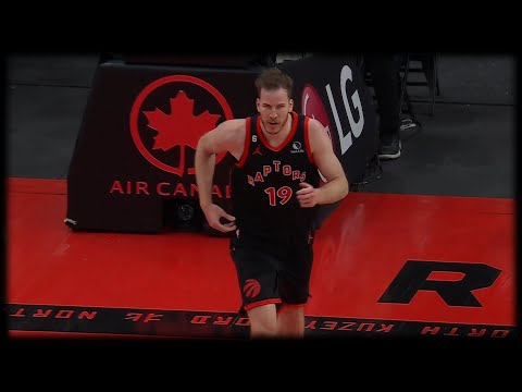 Jakob Poeltl with the Big Block - Raptors vs Pelicans | Feb 23, 2023