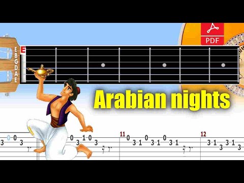 Aladdin - Arabian Nights Guitar Tab