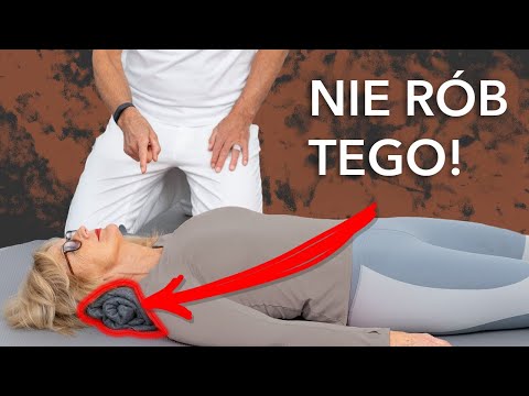 Śpij TAK, jeśli masz bóle karku!