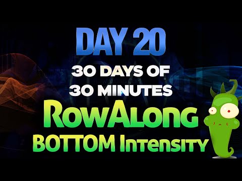 30 Days of 30 Minute Rows - Day 20 - Stroke Rate and Pace Ladder - Indoor Rowing Workout