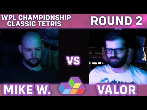 Mike W. Vs. Valor - WPL Championship 2021 Classic Tetris - Round 2