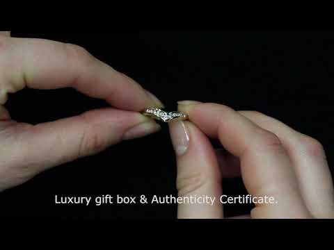 9ct Yellow Gold 0.25ct Diamond Wishbone Ring- Hatton Jewellers London HJ386