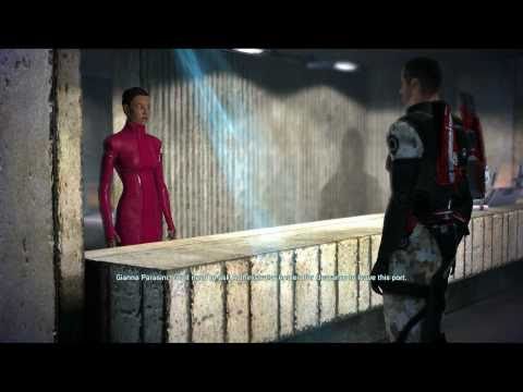 "Mass Effect 1", full HD walkthrough on Insanity, Part 7 - Noveria (Port Hanshan), 1\4