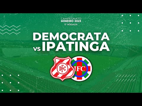 DEMOCRATA  X IPATINGA AO VIVO NA RÁDIO BATE FORTE
