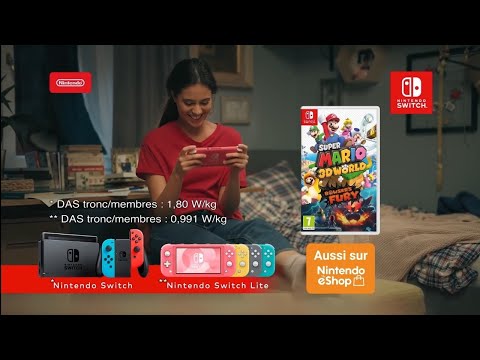 4ème Pub TV FR Super Mario 3D World + Bowser's Fury -Spot en Français/Française Nintendo Switch 2021