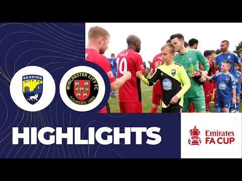 Reading City vs Winchester City FC | FA CUP Highlights