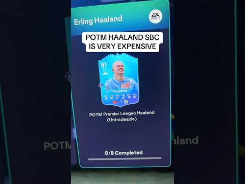 POTM Haaland SBC is here in FC26 #fc26 #eafc26 #fifa26 #eafc #potm
