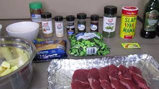 Cook with Me: EASY Potato Foil Bowl w/ Steak, Broccoli, & Cheese