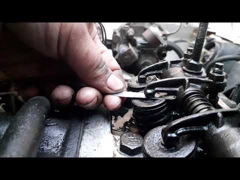 COMO REGULAR VALVULAS A UN MOTOR VARILLERO (renault 11/9)