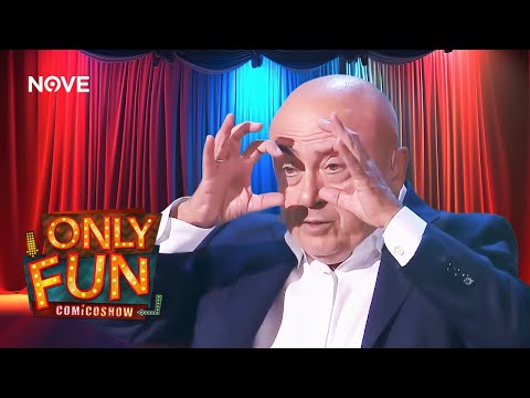Paolo Cevoli e il racconto sulla nonna romagnola | Only Fun Comico Show