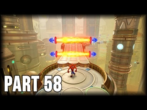 Crash Bandicoot: Warped - 100% Walkthrough Part 58 [PS4] – Future Tense (Both Clear Gems)