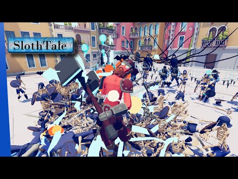 Norse God THOR vs Every Faction | TABS MOD ( Totally Accurate Battle Simulator )