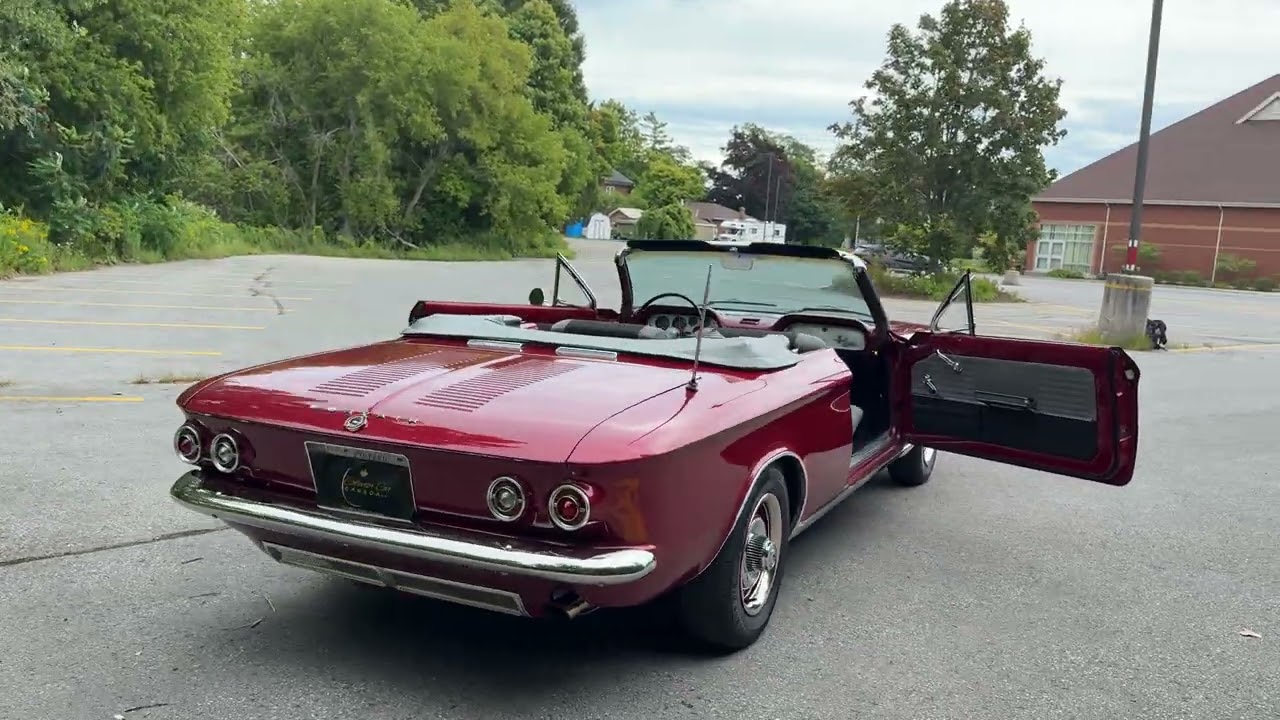 **SOLD by CCC Auction – Last Chance System** 1964 Chevrolet Corvair Monza Spyder Convertible 4-Speed Manual, Restored, Inspected