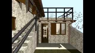 preview picture of video 'Rifugio Nasego - Video Archicad - Tesina P.F.'