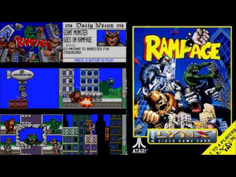 Prime VGM 330 - Rampage - Title Screen (Extended Atari Lynx Version)