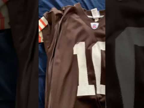NEW BROWNS JERSEYS REVEALED???? REAL REACTION!!! VERY COOL!!! 😱😱😱