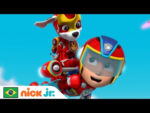 Capa de Patrulha Canina | Super-Filhotes contra Prefeito Humdinger | Nick Jr. em Português