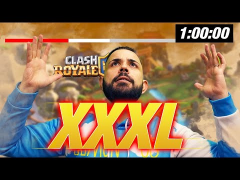 HO DECISO DI ESAGERARE! 1 Ora di CLASH ROYALE "TOP ITALIA"