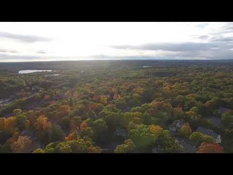Drone Downtown Wellesley