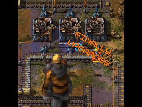 Factorio 16: Finally, Upgrades