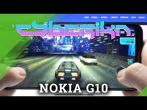 Gameplay of Cyberika  on NOKIA G10 – Efficiency Test