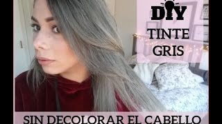 DIY cabello gris o plata en casa (haz tu propio tinte gris)