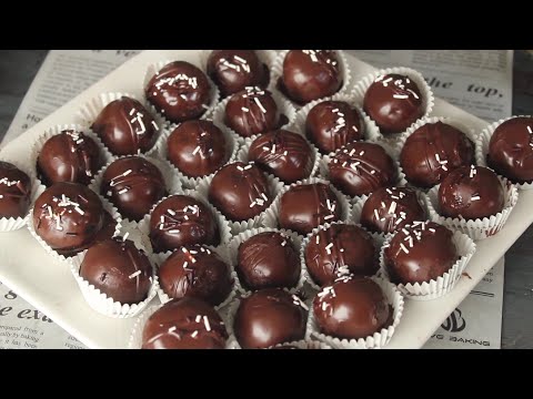 Chocolate Cake Balls 😍 Recipe By Chef Hafsa