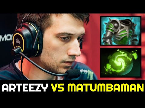 ARTEEZY vs MATUMBAMAN — Refresher Shadow Fiend vs Drow Ranger 7.32c Dota 2