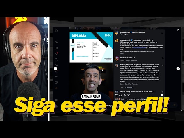 CONHEÇA o CAÇADOR de TRAPACEIROS de MARATONAS