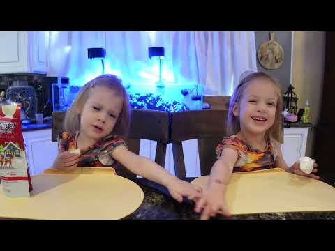 Twins try reindeer farts