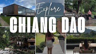 THINGS TO DO IN CHIANG DAO | explore hot spring,cafes,hidden gems and more 
