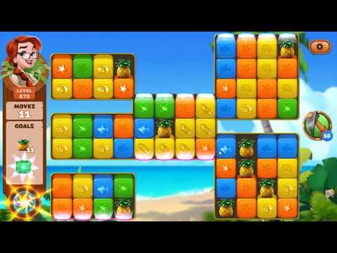 Lost Island Blast Adventure Level 675 - No Boosters