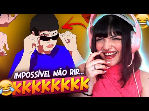 REAGINDO a COMPILADO DAS ANIMAÇÕES do GAMES EDUUU!!😂