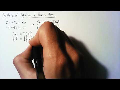 Linear Algebra - Solving Systems of Equations