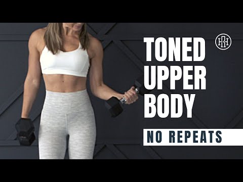 Upper Body Toning // No Repeats Workout