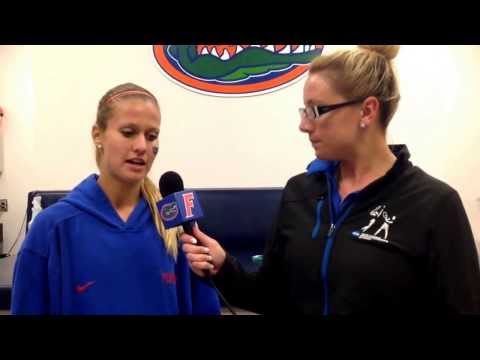 Post match with Olivia Janowicz